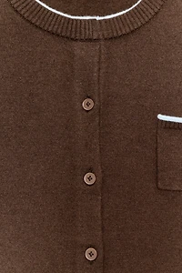 COMBINED KNIT CARDIGAN