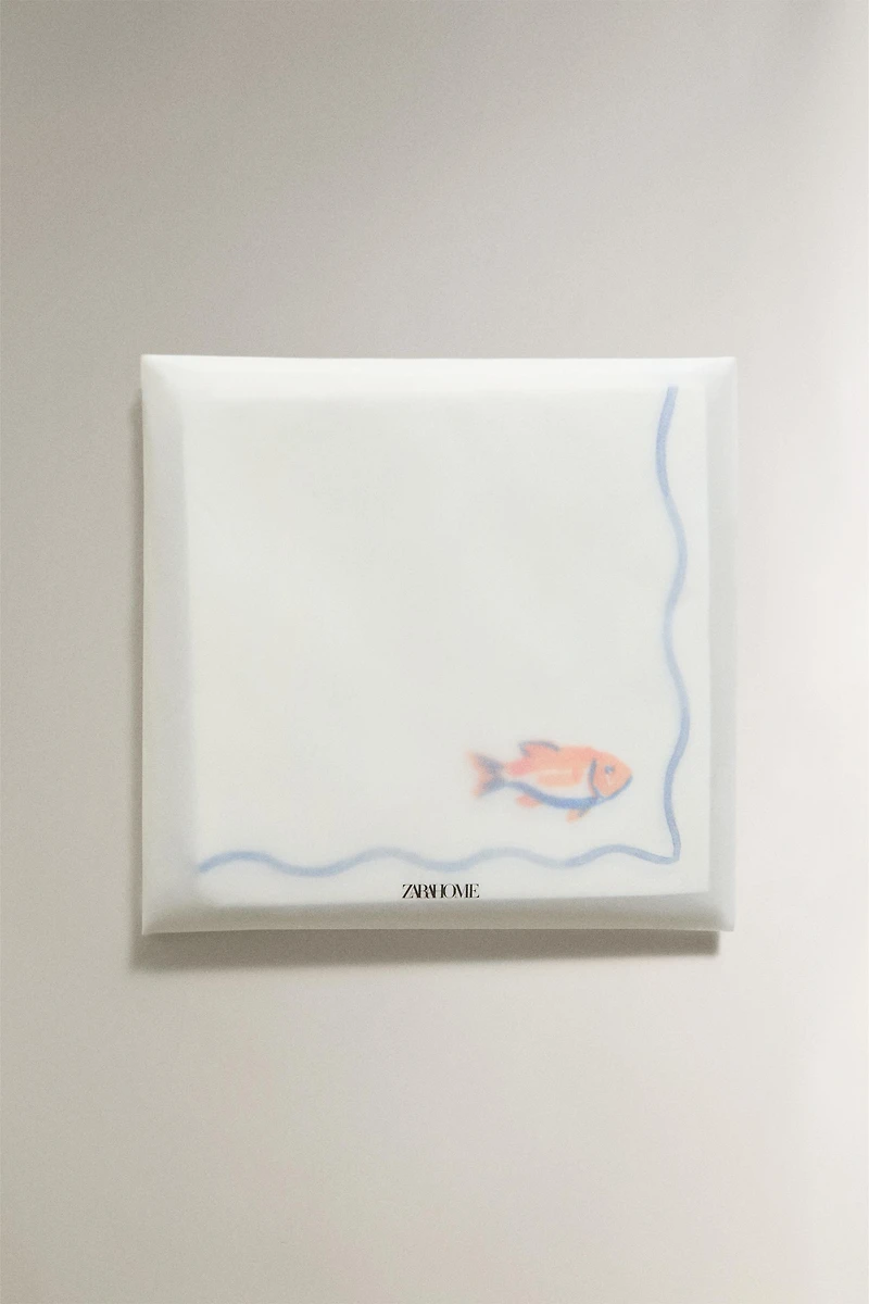 FISH PAPER NAPKINS (PACK OF 20)