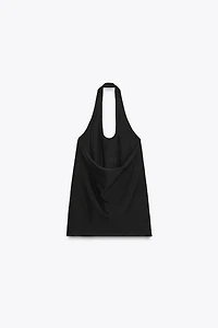 ZW COLLECTION FLOWY HALTER TOP