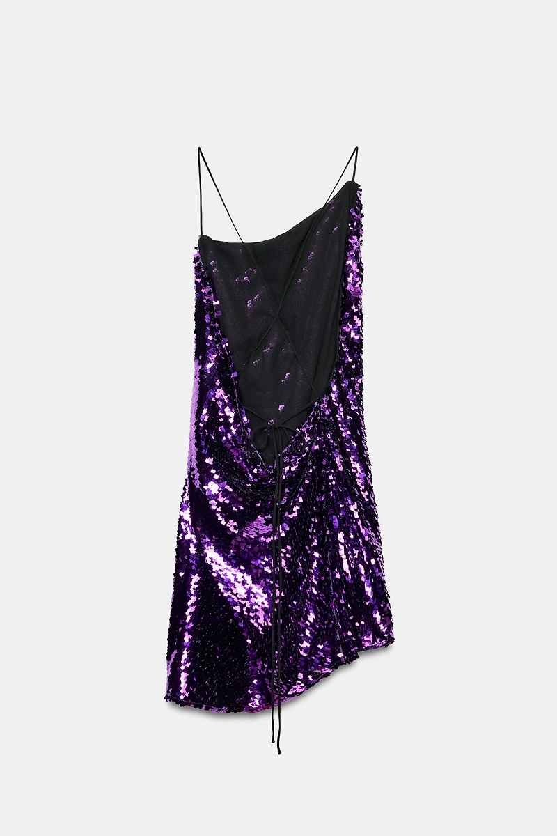 ZW COLLECTION SEQUIN DRAPED TOP