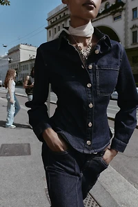 CHEMISE EN JEAN AJUSTÉE Z1975