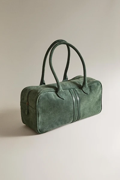 SPLIT LEATHER BAG