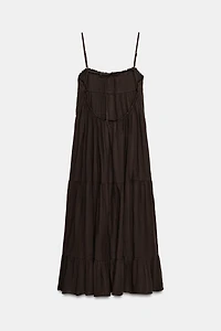 PANELLED LONG DRESS