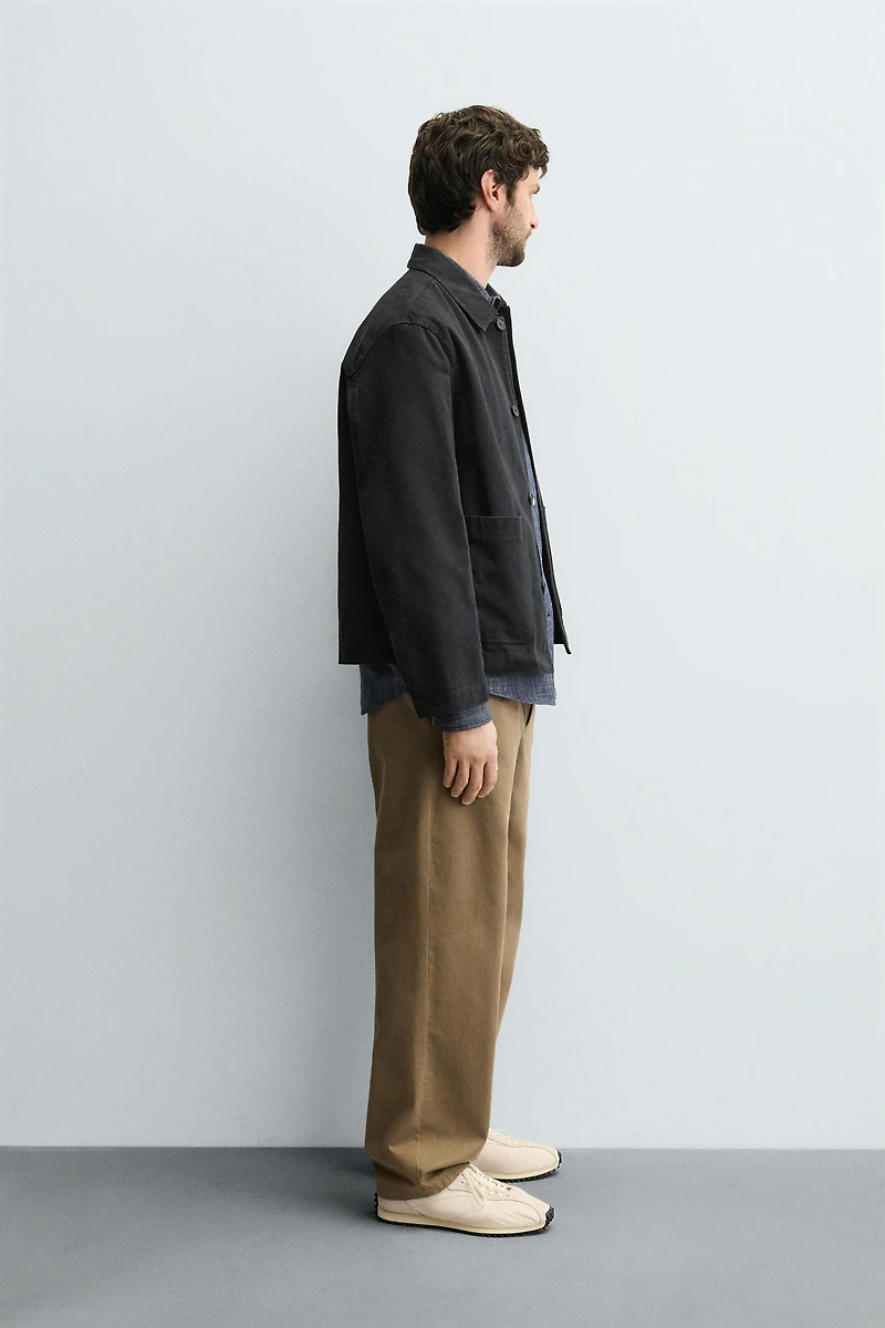 LIGHTWEIGHT TWILL JACKET