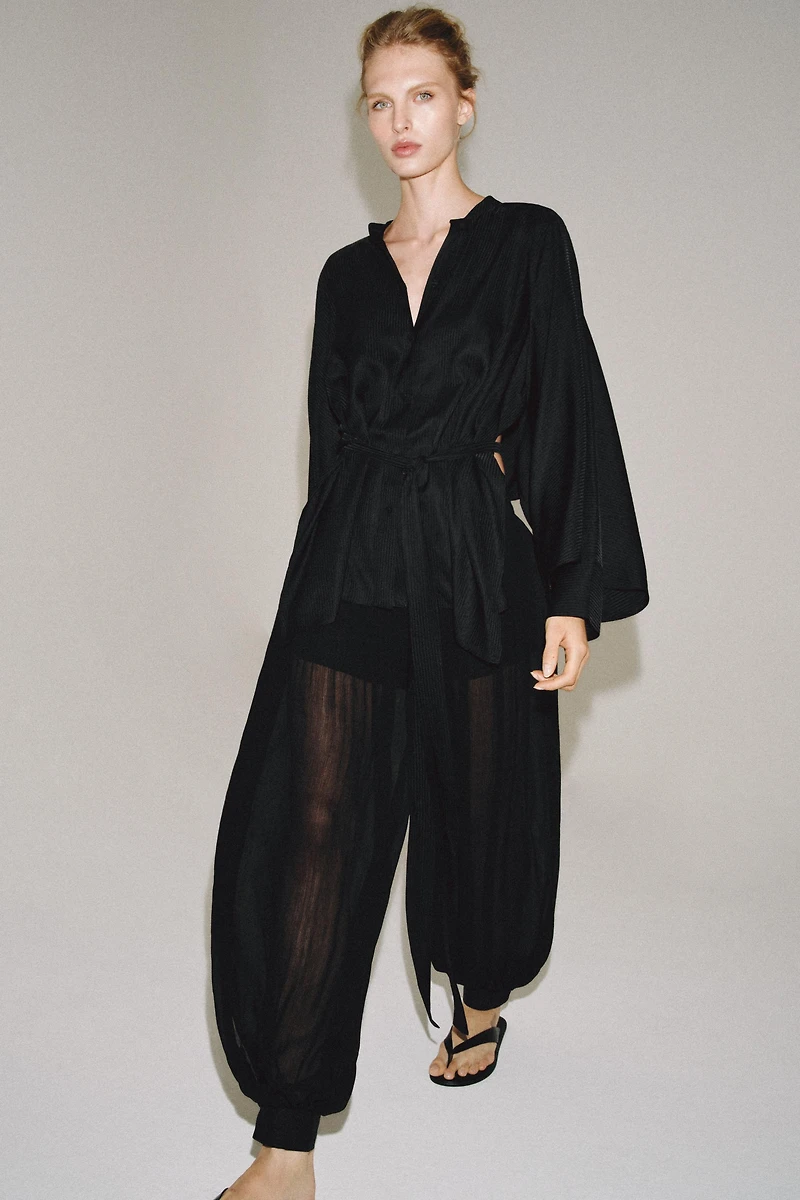 BELTED SHIRT ZW COLLECTION