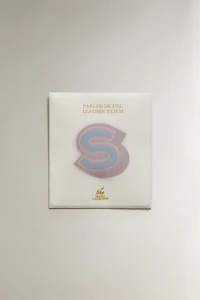 LEATHER LETTER S PATCH