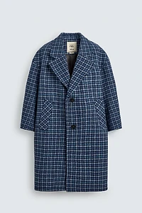 OVERSIZE CHECK COAT HARRY LAMBERT FOR ZARA X DISNEY