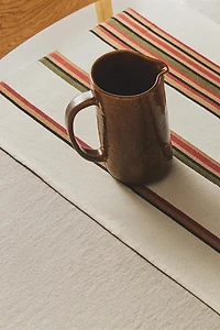 CHEMIN DE TABLE RAYURES COULEUR