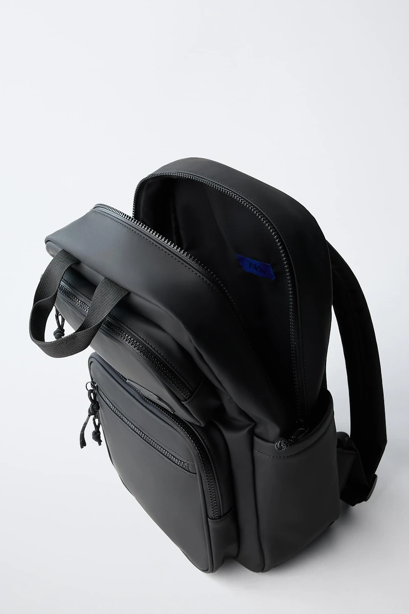 RUBBERIZED BACKPACK