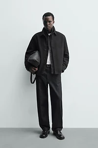 WOOL BLEND OVERSHIRT