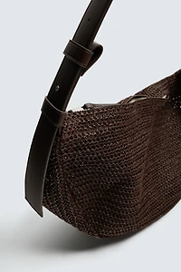 WOVEN SHOULDER BAG