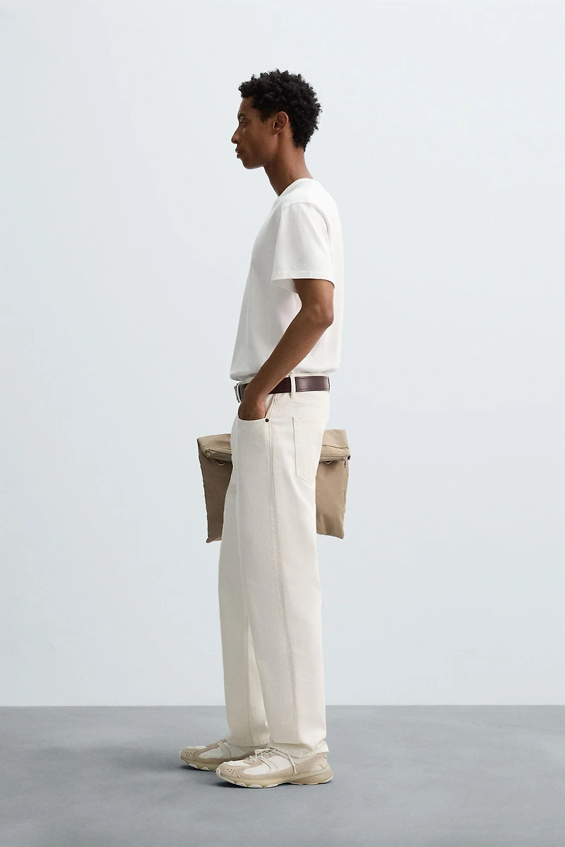 STRAIGHT ANKLE FIT JEANS