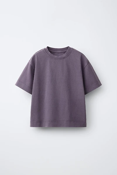 T-SHIRT EFFET DÉLAVÉ HEAVY WEIGHT