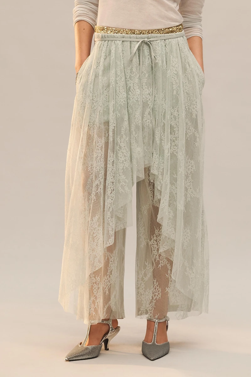 LIMITED EDITION COMBINED LACE PANTS
