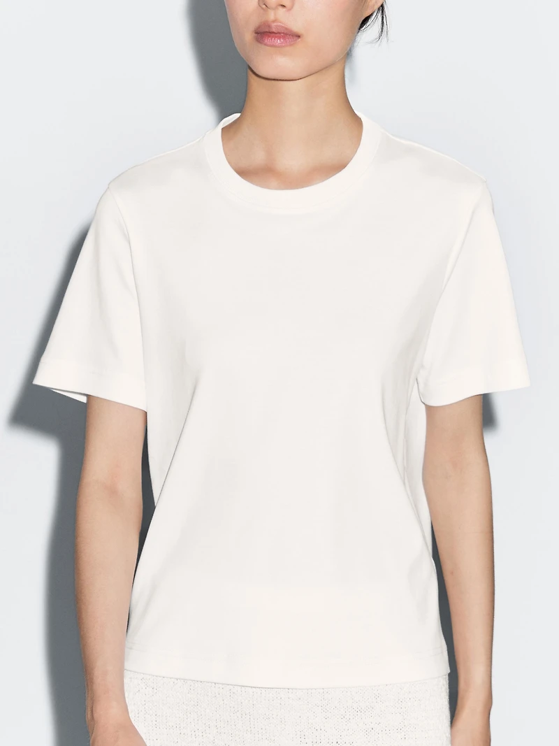 100% cotton short-sleeve T-shirt