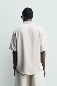 FLUID RELAXED FIT POCKET SHIRT