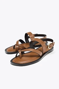 TOE STRAP SANDALS