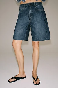 ZW COLLECTION RELAXED FIT MID-RISE DENIM SHORTS