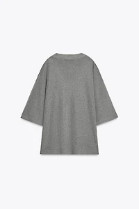 OVERSIZED BASIC KNIT TOP