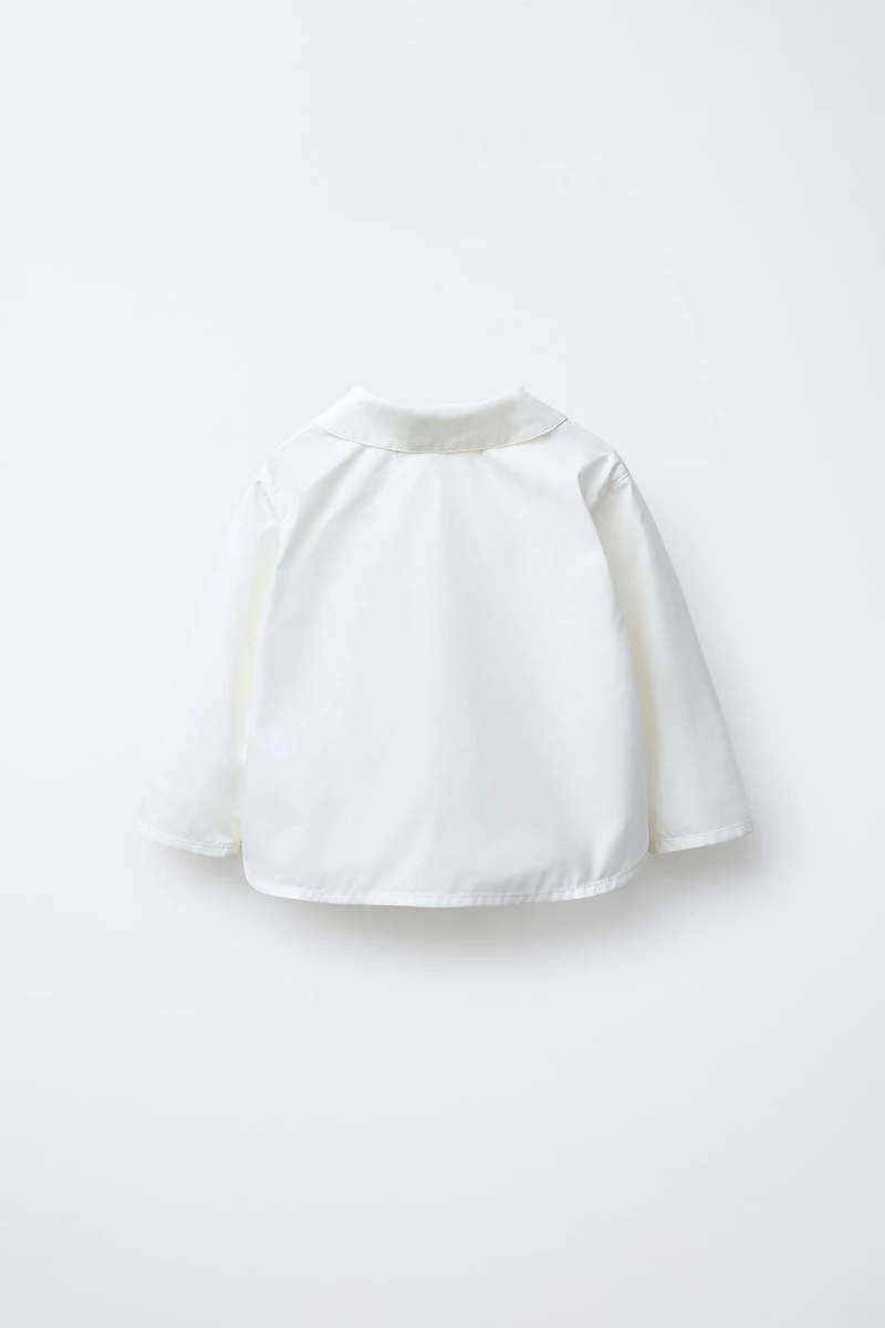 LACE POCKET SHIRT