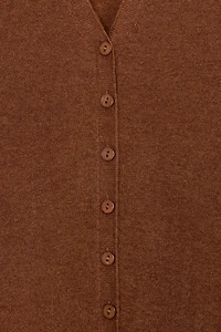 100% EXTRA SOFT WOOL CARDIGAN