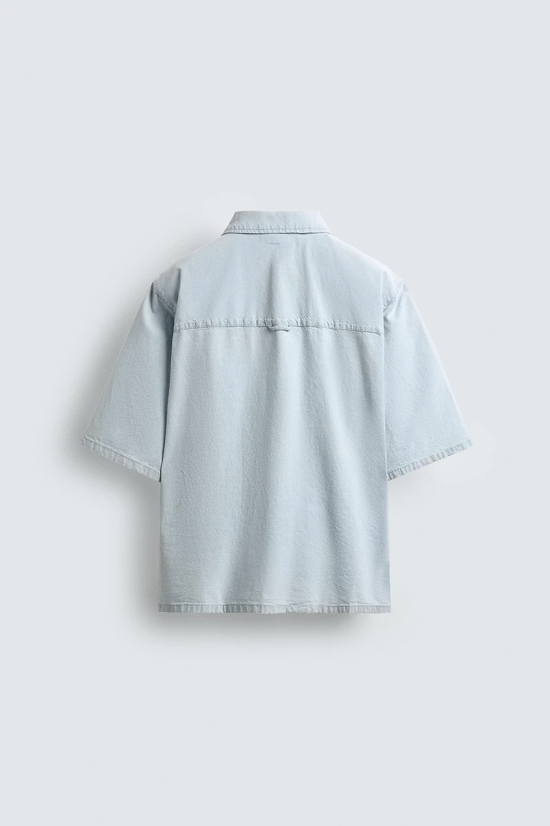 CHEMISE EN DENIM BRODÉ