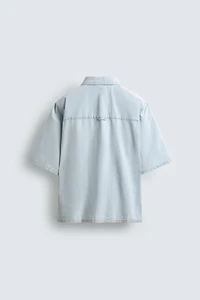 CHEMISE EN DENIM BRODÉ