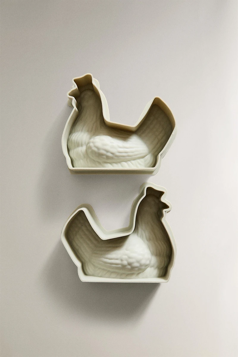 HEN BAKING MOULD SET (SET OF 2)
