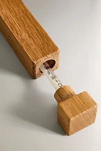 WOODEN BATH THERMOMETER