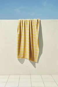 SERVIETTE PLAGE ENFANT COTON RAYURES