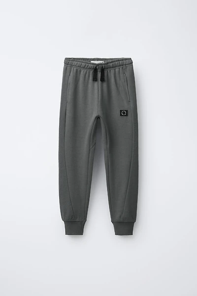INTERLOCK PIQUÉ JOGGER PANTS