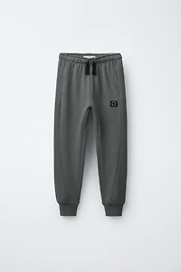INTERLOCK PIQUÉ JOGGER PANTS