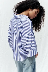 WIDE SLEEVE POPLIN SHIRT