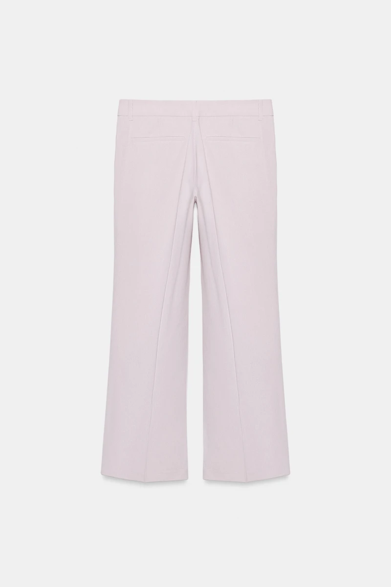 LOW-RISE STRAIGHT LEG PANTS