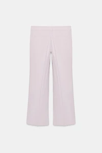 LOW-RISE STRAIGHT LEG PANTS