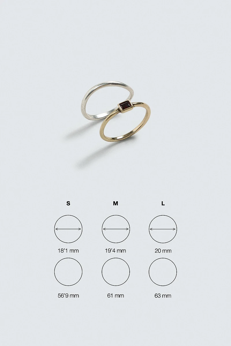 COMBINED METAL RINGS PACK OF 2