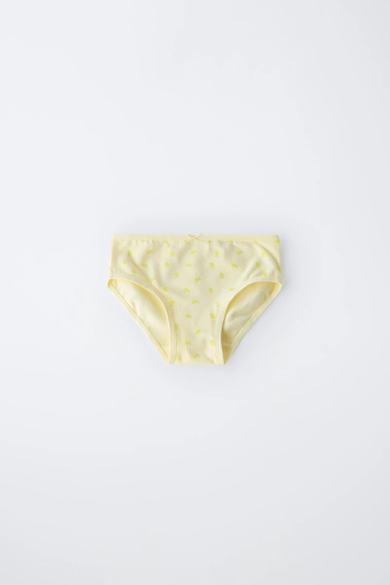 1 1/2-6 YEARS/ SIX-PACK OF FRUIT UNDERWEAR