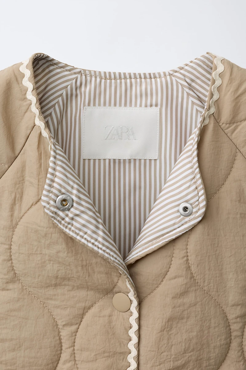 VESTE MATELASSÉE CŒURS