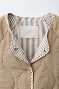 VESTE MATELASSÉE CŒURS