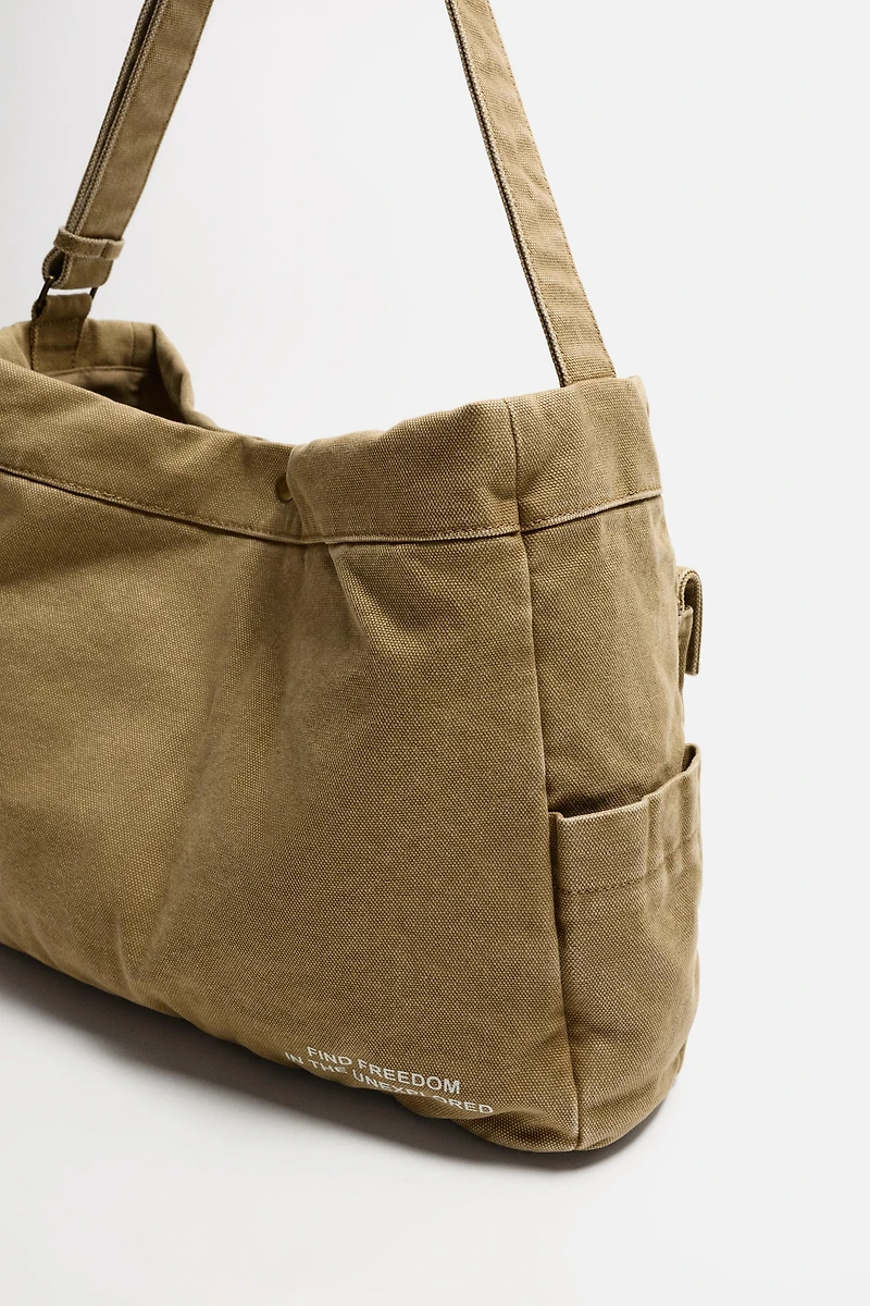 SAC PORTÉ ÉPAULE EN TISSU