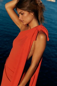 OPEN BACK MAXI DRESS