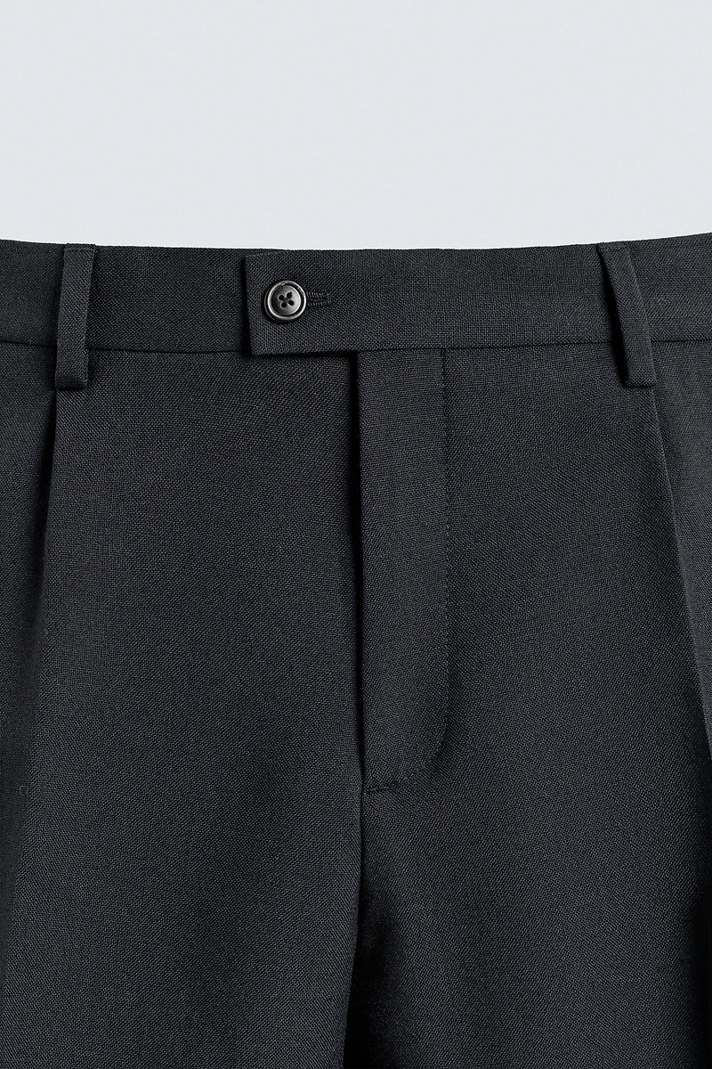 PANTALON DE COSTUME 100% LAINE