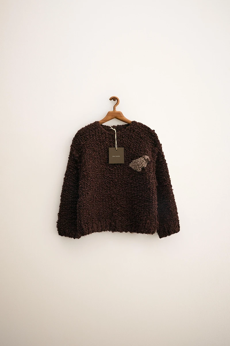 ZARA TIMELESS - EMBROIDERED WOOL KNIT JUMPER