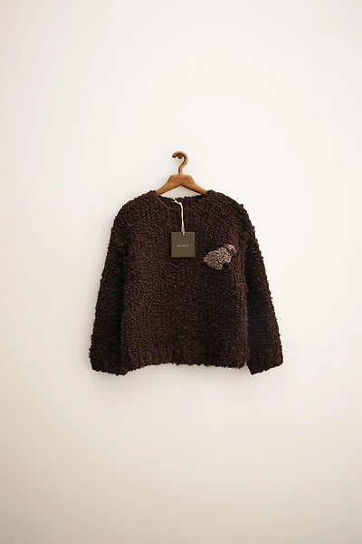 ZARA TIMELESS - EMBROIDERED WOOL KNIT JUMPER