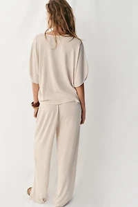 RUSTIC CAPE SLEEVE TOP