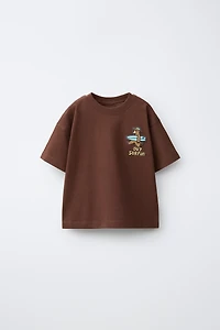RUBBERIZED DINOSAUR T-SHIRT