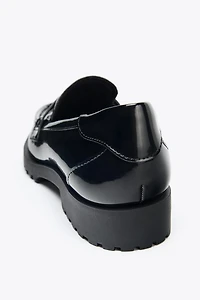 PENNY PLATFORM LOAFERS