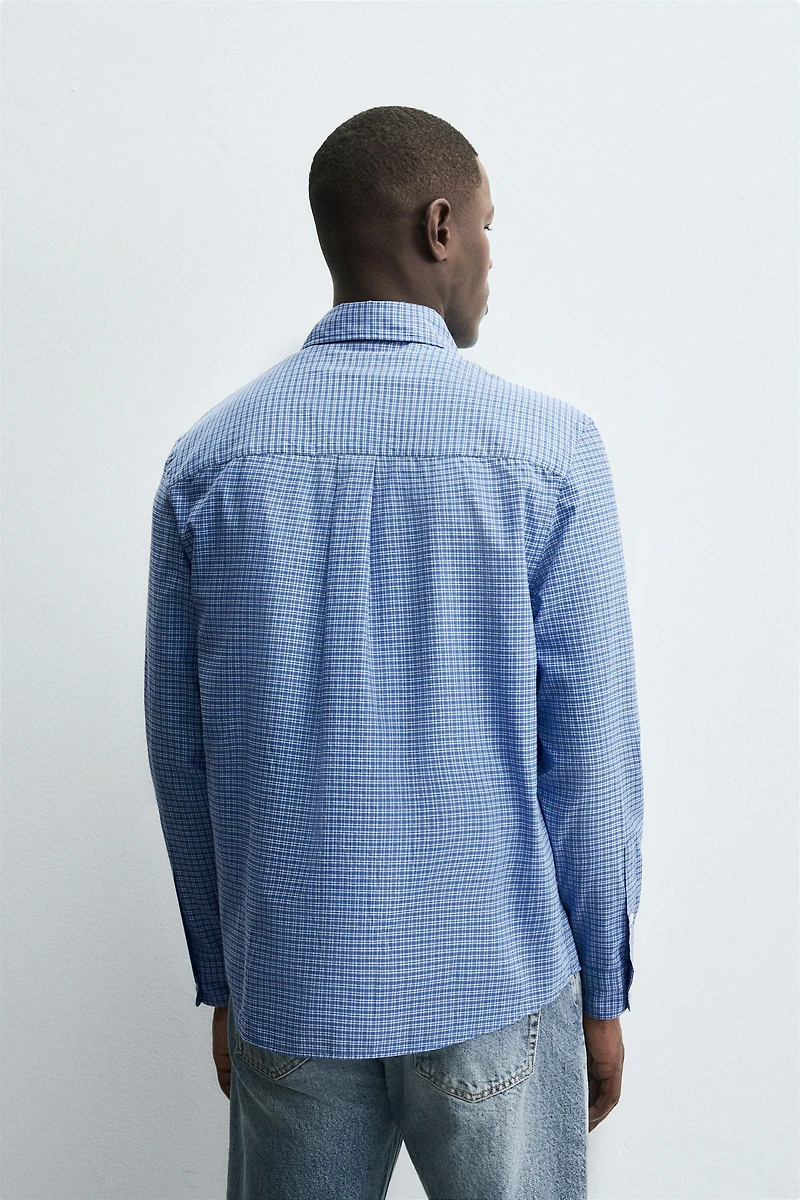 PLAID POCKET SHIRT