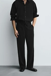 RELAXED FIT FLOWY PANTS