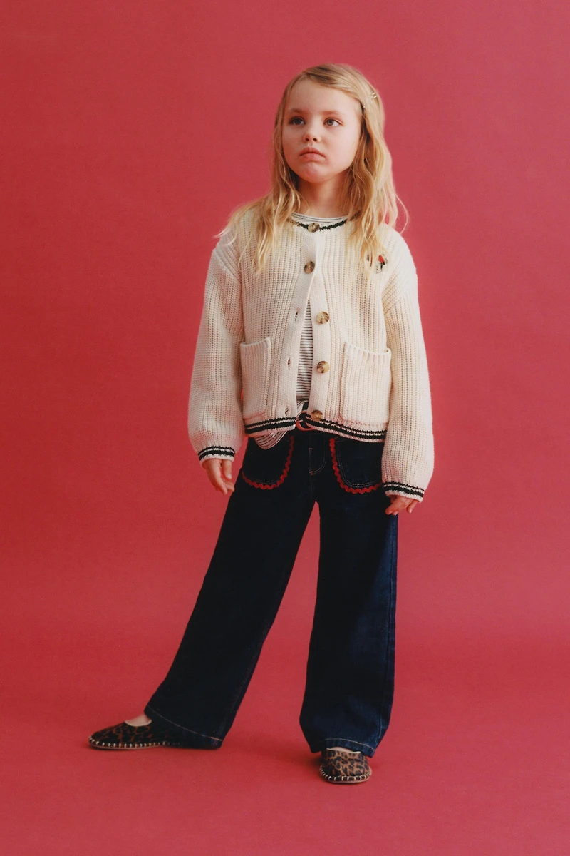 MINNIE MOUSE © DISNEY EMBROIDERED CARDIGAN